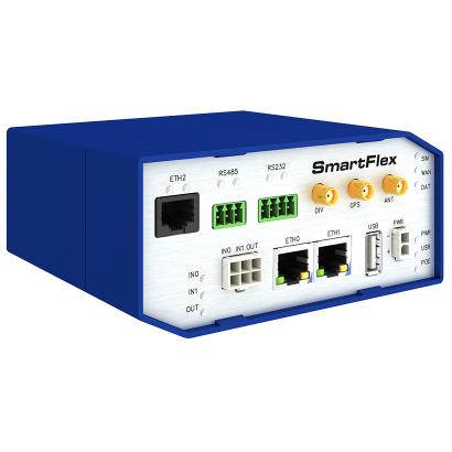 SmartFlex, Global, 3x Ethernet, 1x RS232, 1x RS485, Plastic, Without Accessories
